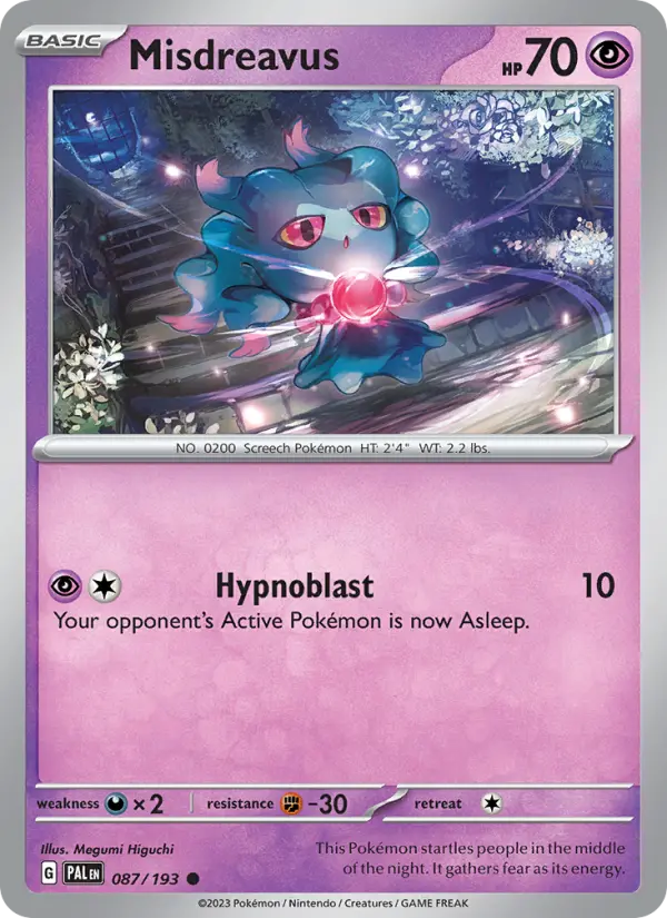 Card image of Misdreavus