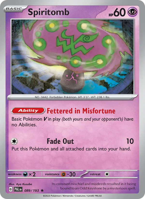 Card image of Spiritomb