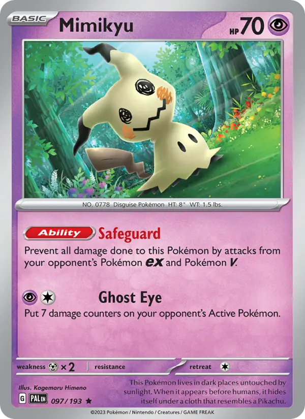 Card image of Mimikyu