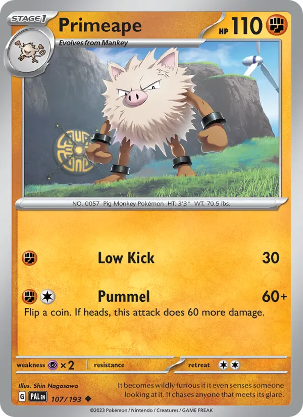 Card image of Primeape