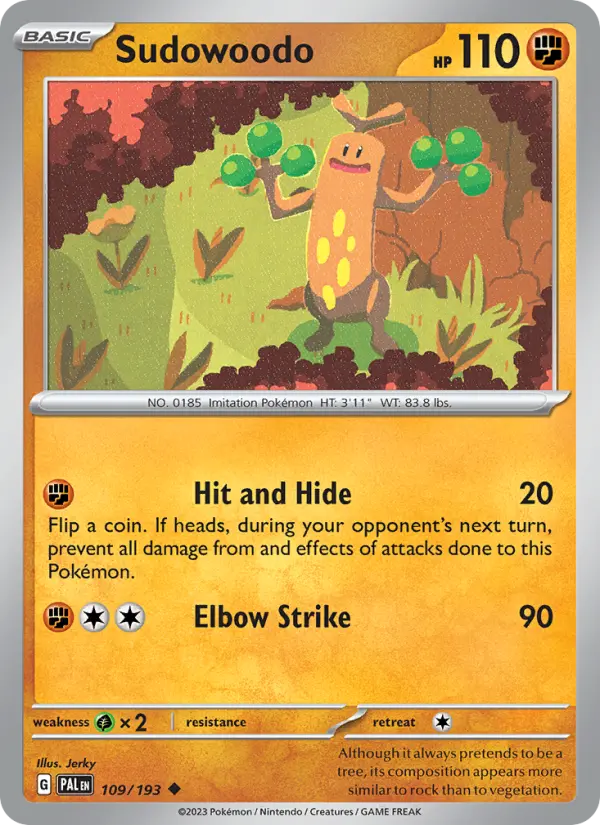 Card image of Sudowoodo