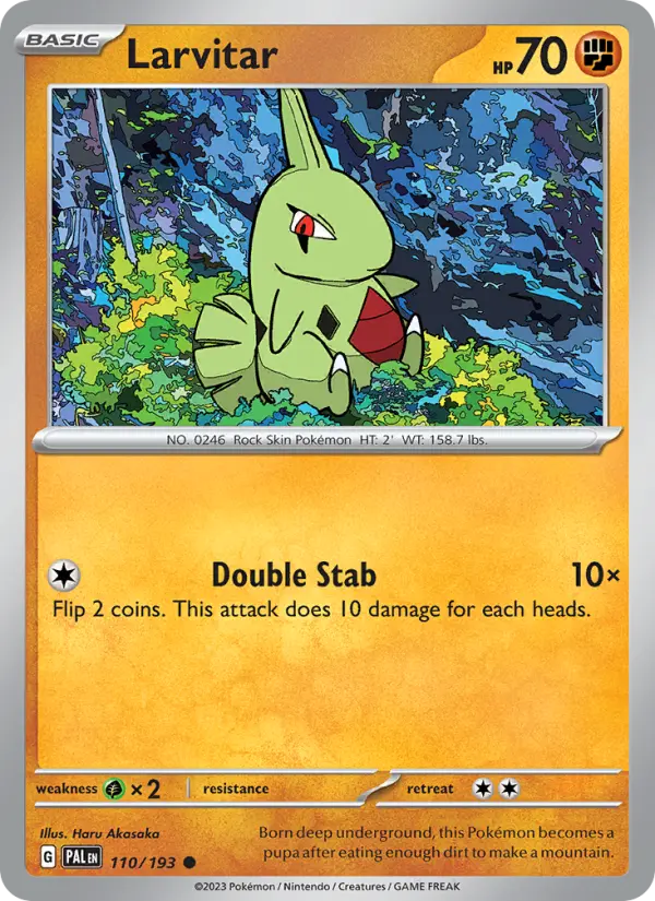 Card image of Larvitar