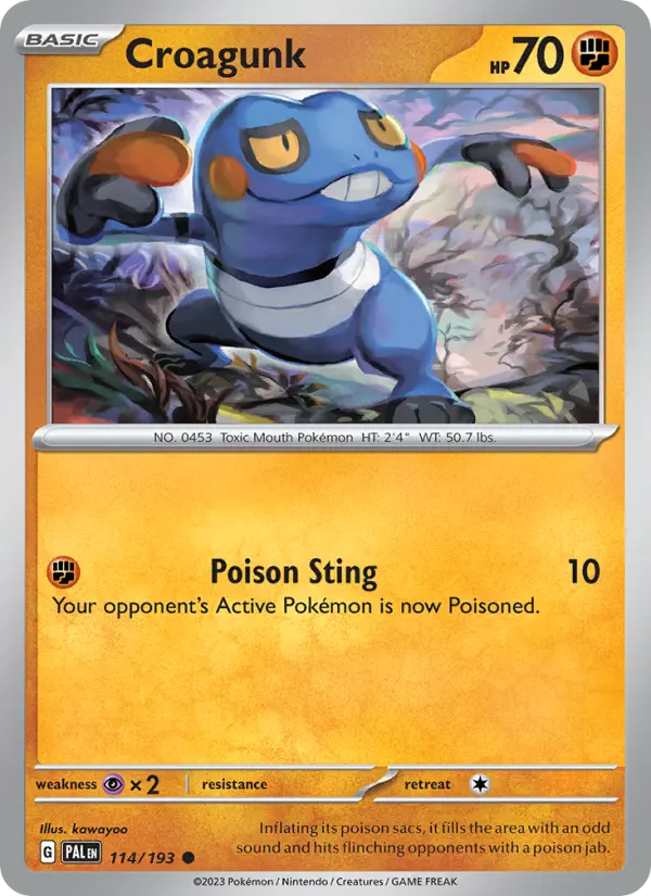 Card image of Croagunk