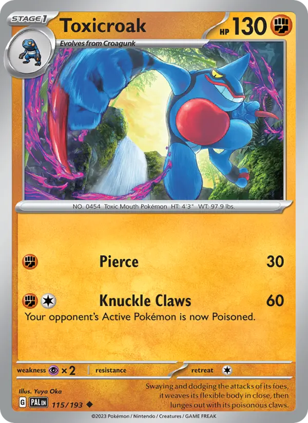 Card image of Toxicroak
