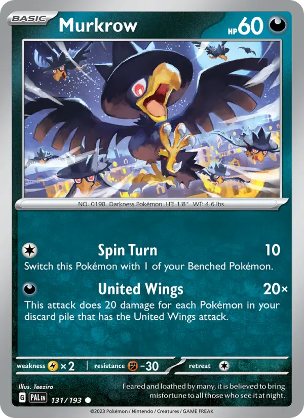 Card image of Murkrow