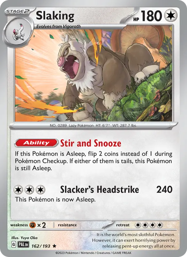 Card image of Slaking