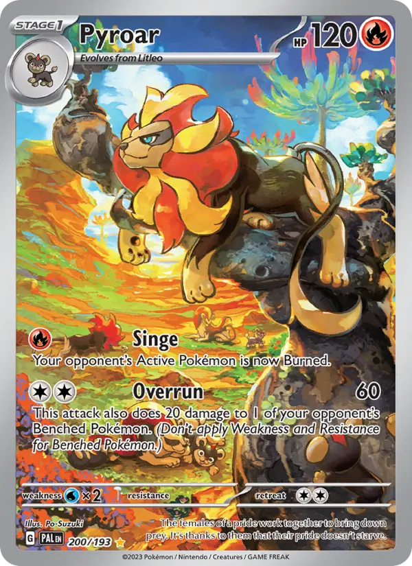 Card image of Pyroar