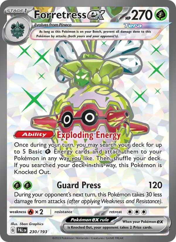 Card image of Forretress ex