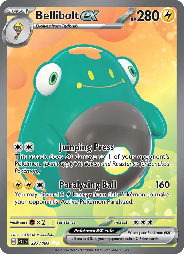 Card image of Bellibolt ex