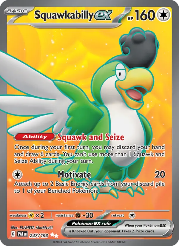 Card image of Squawkabilly ex