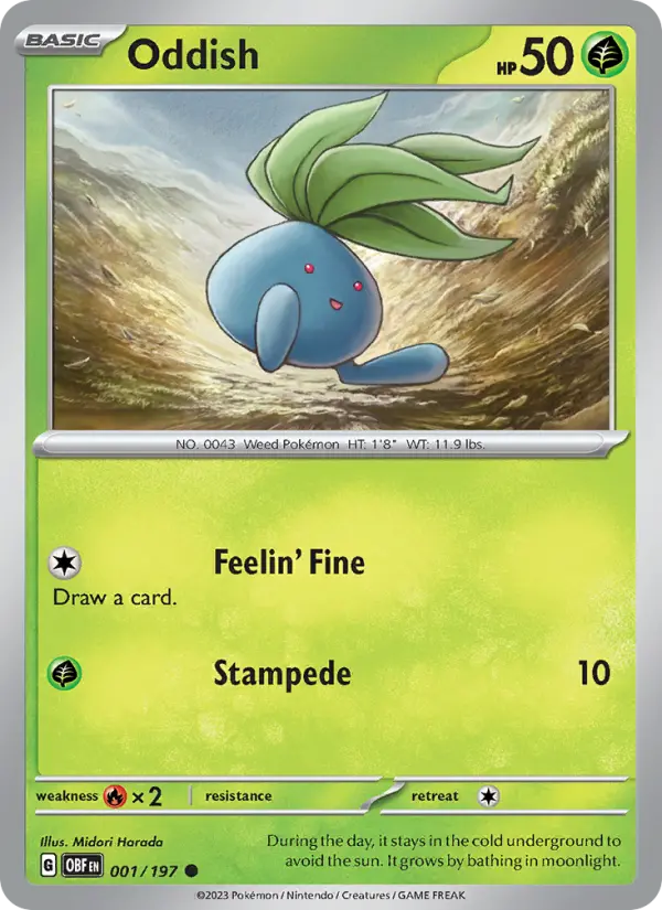 Card image of Oddish
