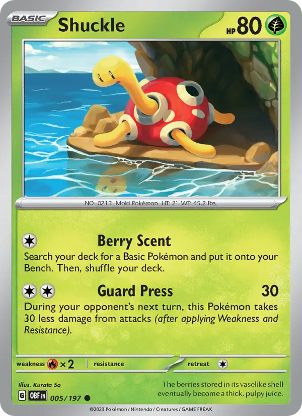 Card image of Shuckle