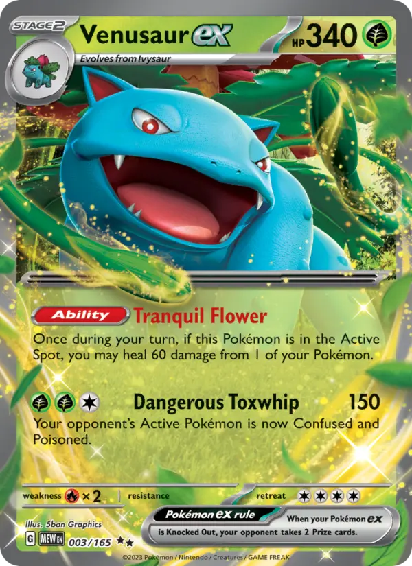 Card image of Venusaur ex