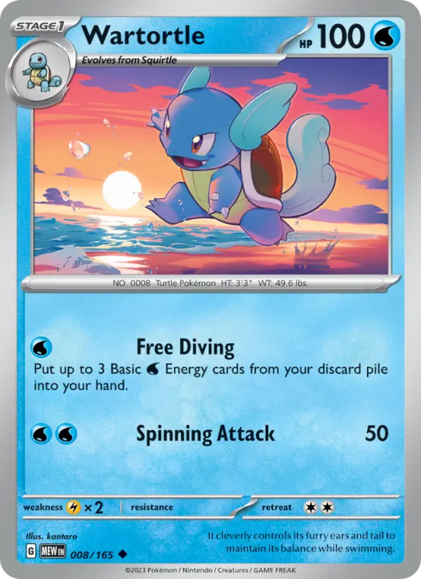 Card image of Wartortle