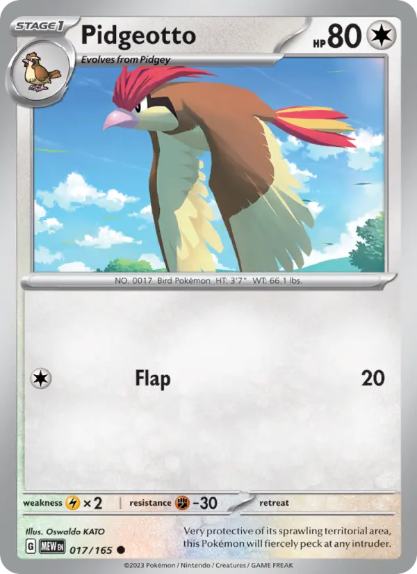 Card image of Pidgeotto