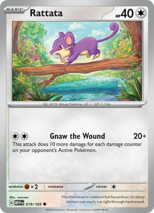 Card image of Rattata