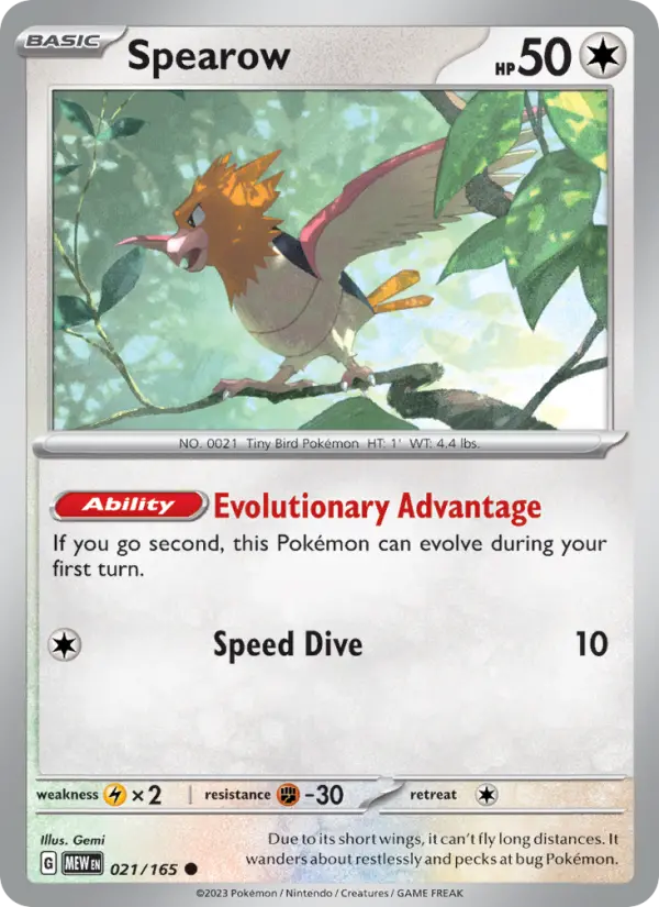 Card image of Spearow