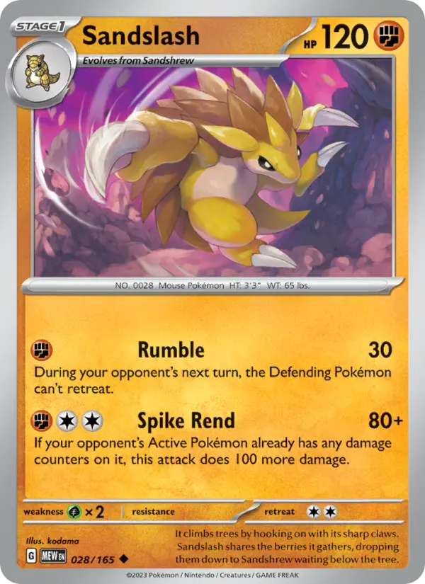 Card image of Sandslash