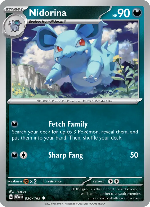 Card image of Nidorina