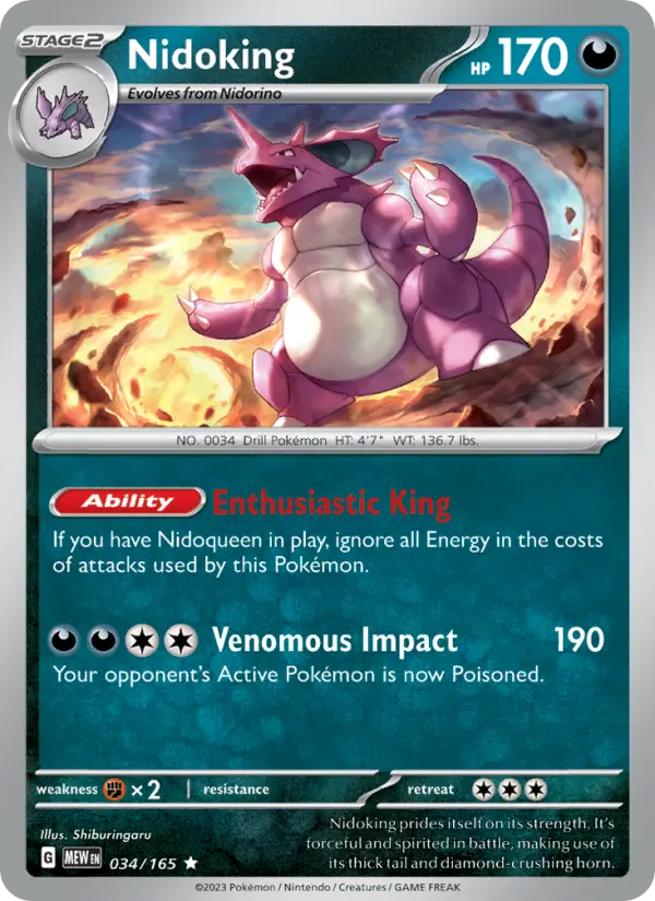 Card image of Nidoking