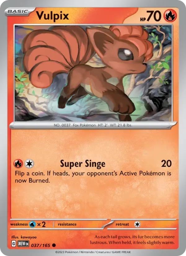 Card image of Vulpix