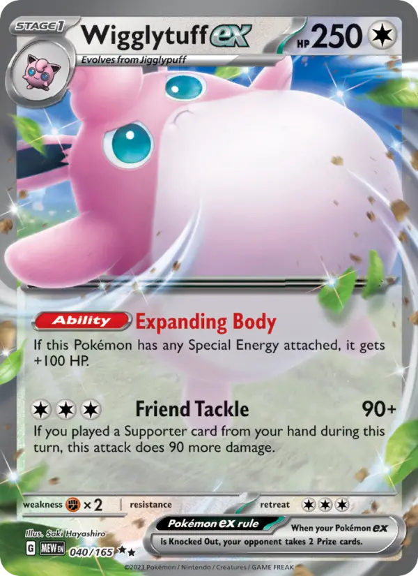 Card image of Wigglytuff ex
