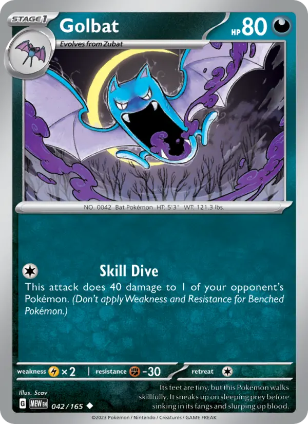 Card image of Golbat