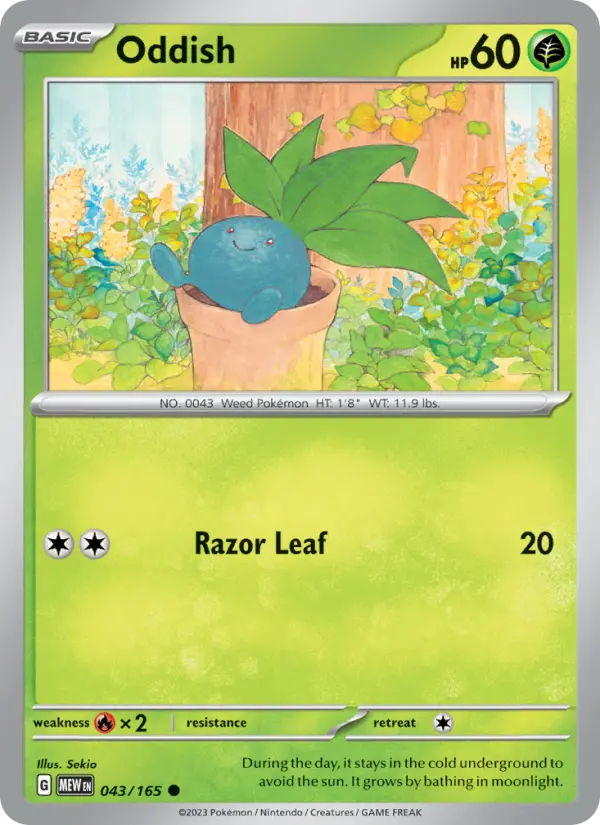 Card image of Oddish
