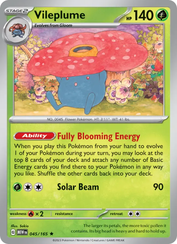 Card image of Vileplume