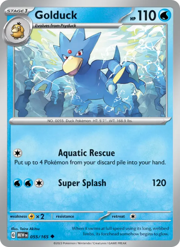 Card image of Golduck