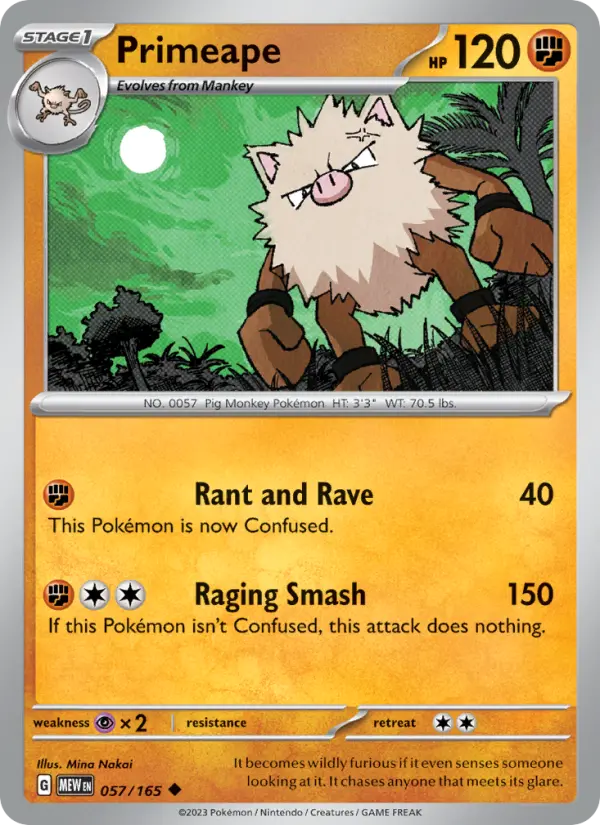 Card image of Primeape