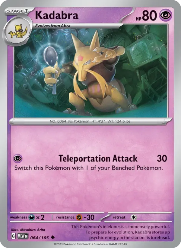 Card image of Kadabra