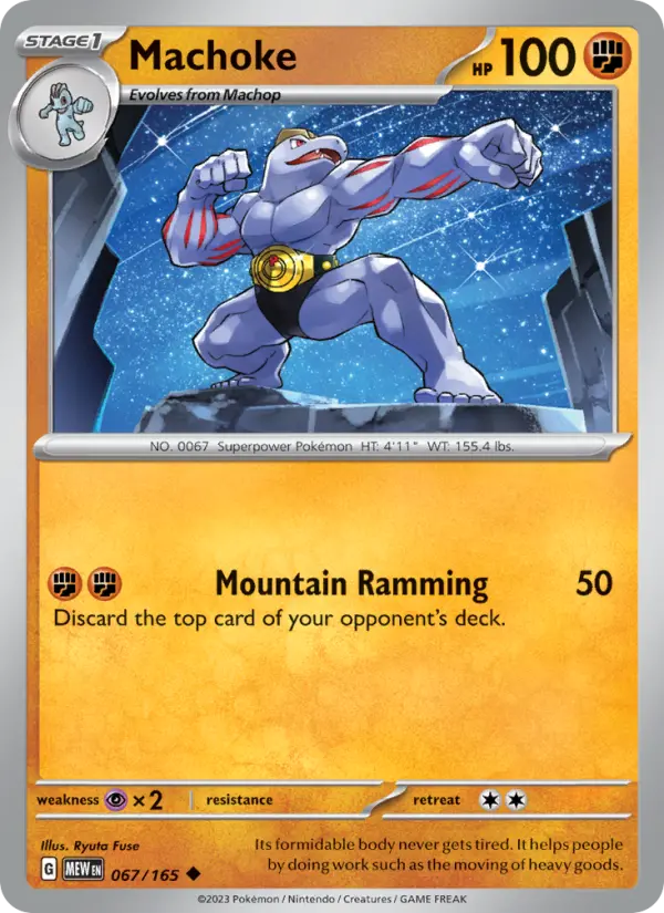 Card image of Machoke