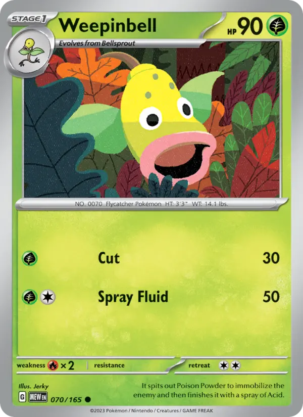 Card image of Weepinbell