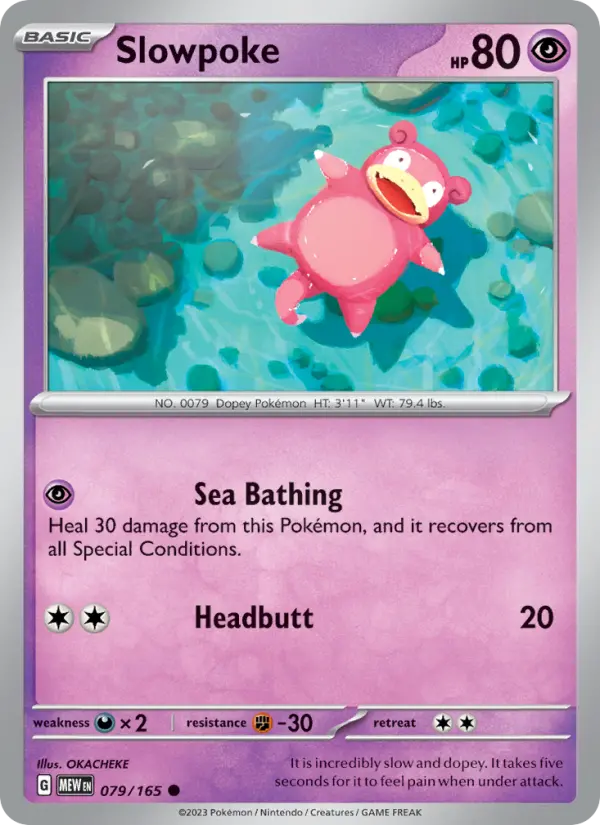 Card image of Slowpoke