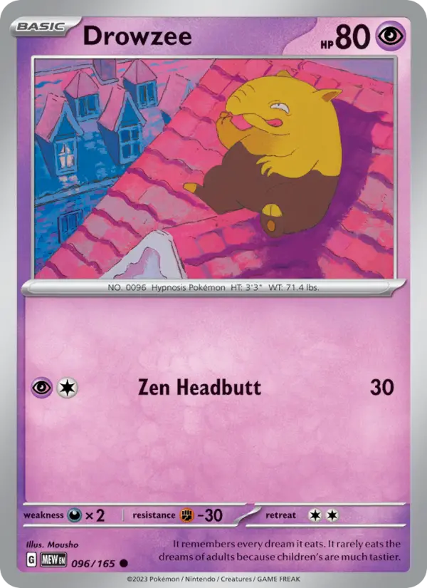 Card image of Drowzee