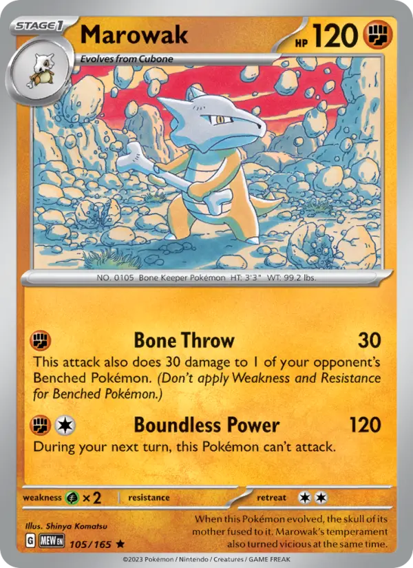 Card image of Marowak