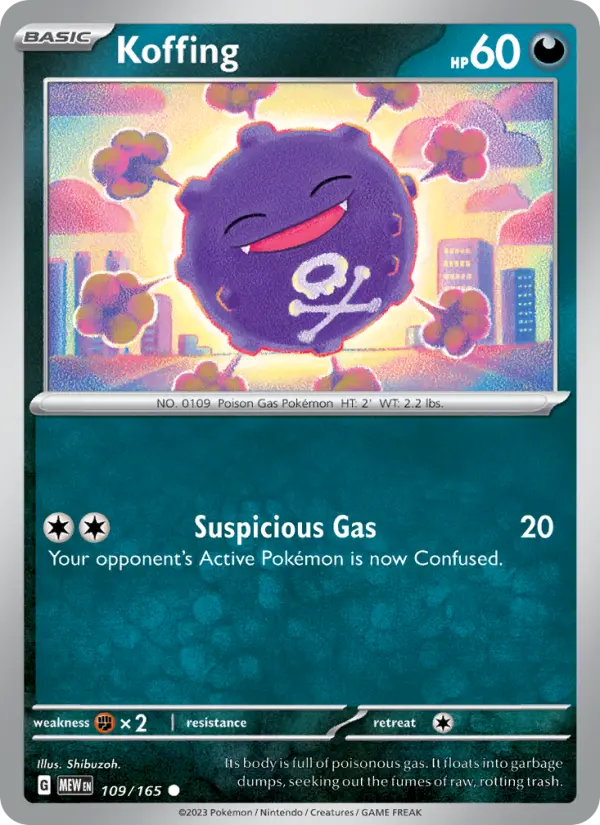 Card image of Koffing