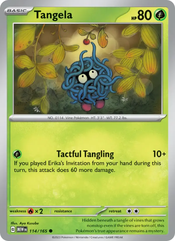 Card image of Tangela