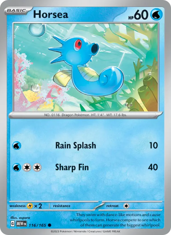 Card image of Horsea