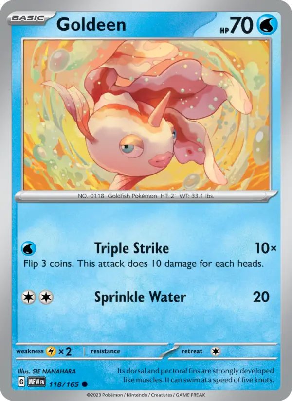 Card image of Goldeen