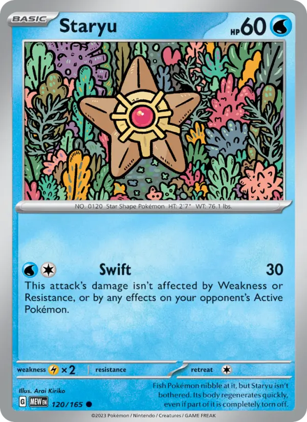 Card image of Staryu
