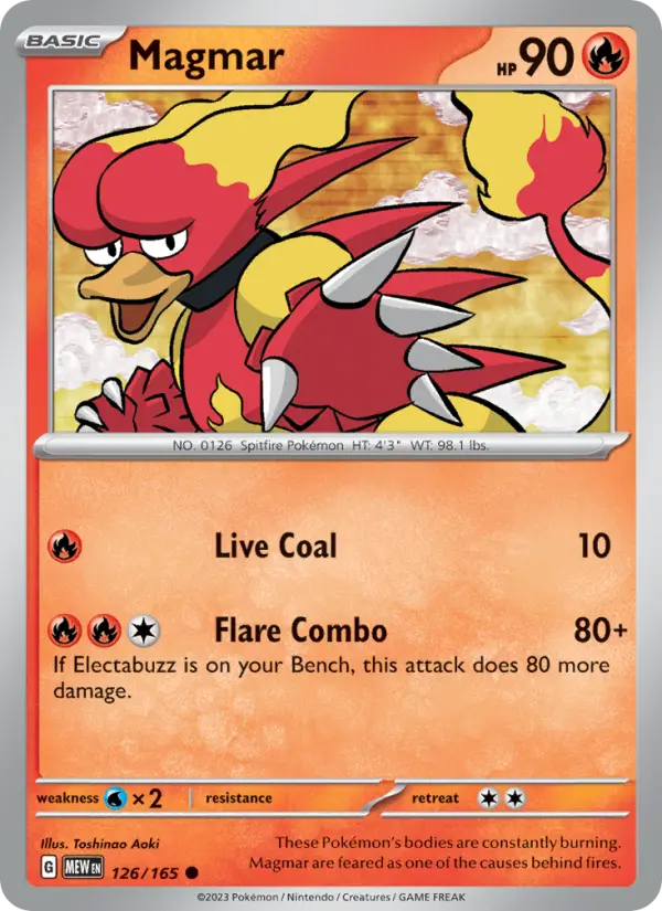 Card image of Magmar