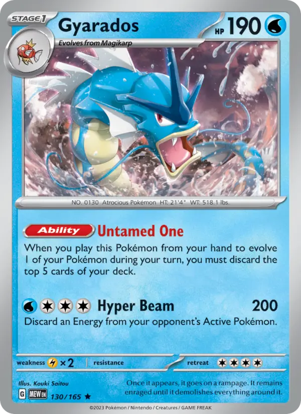 Card image of Gyarados