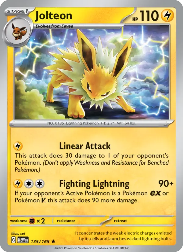 Card image of Jolteon