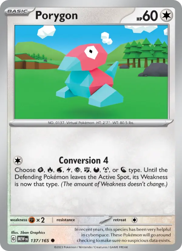 Card image of Porygon