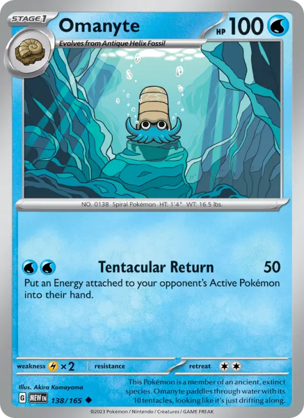 Card image of Omanyte