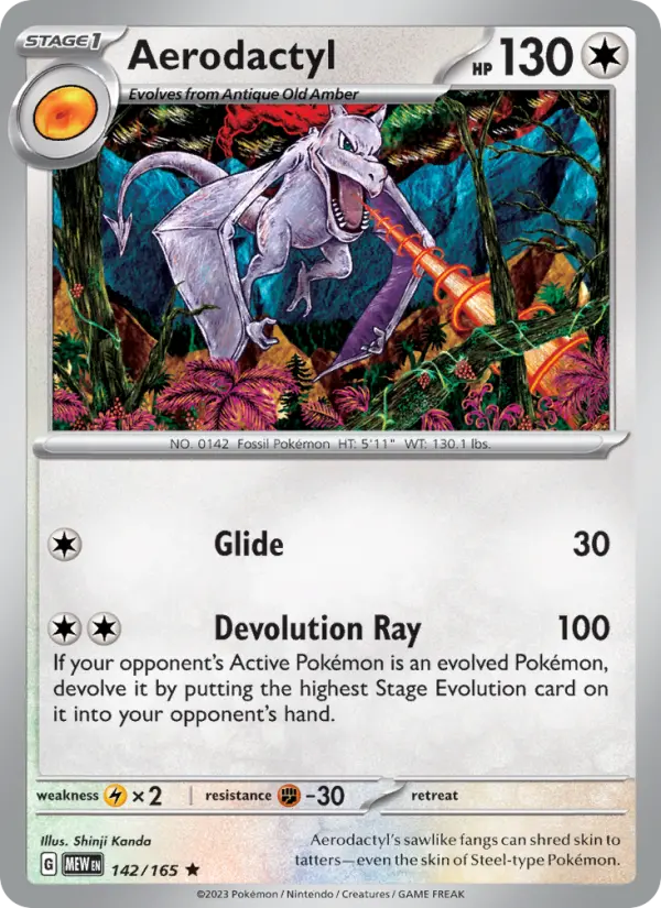 Card image of Aerodactyl