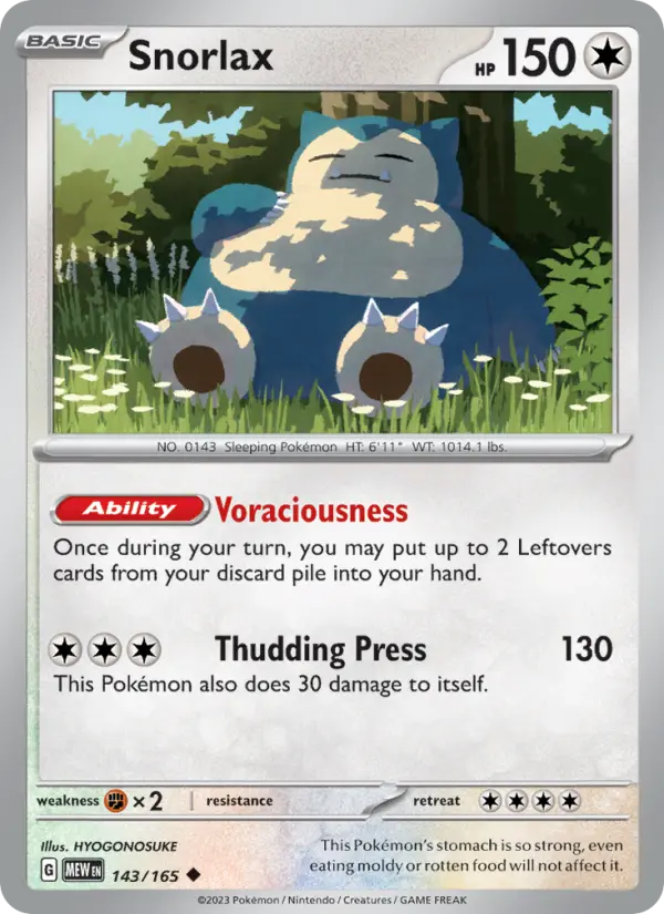 Card image of Snorlax