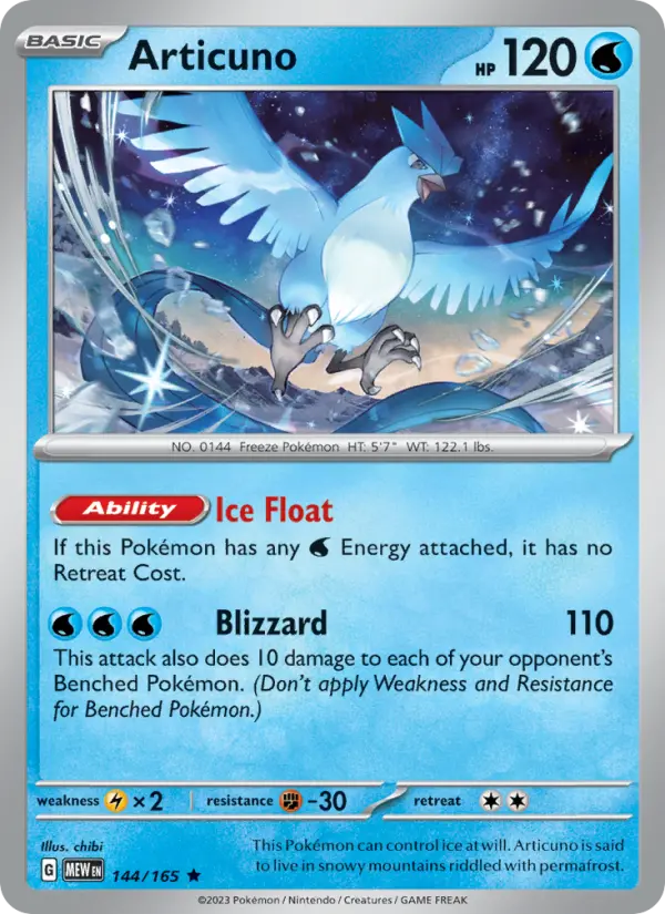 Card image of Articuno